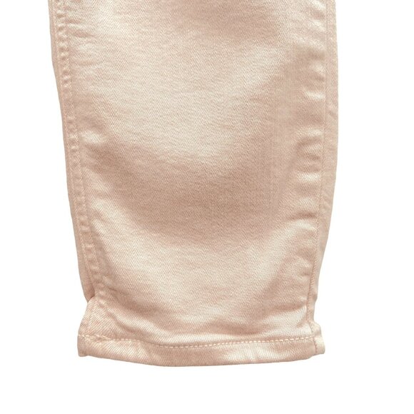 SPANX Women's The Slim-X  Stretch Mid Rise Pale Pink Cropped Jeans W28" x L26.5" - Picture 8 of 12